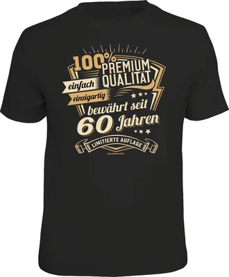 Obrázek produktu pro 60 let - Textil - Premium