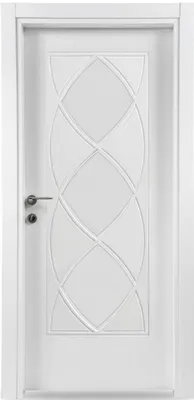 Productafbeelding van Elegant witte binnendeur. Milieuvriendelijke deur. Hoogwaardige voordeuren