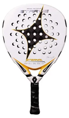Obrázok produktu pre Star Vie Eternal – Pálka na paddle tenis, biela, 350-370 gramov.
Star Vie Eternal – Pálka na paddle tenis, biela, 350-370 gramov (pre mužov)