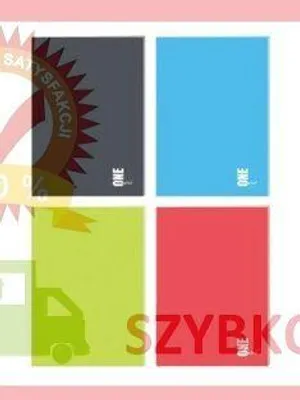 Obrázek produktu pro Blok A4/96 listů, linkovaný, One Color (5 ks) – INTERDRUK