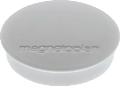 Produktbild von Magnet Discofix Standard 1664201 grau 10 Stück Packung mit 45 Stück