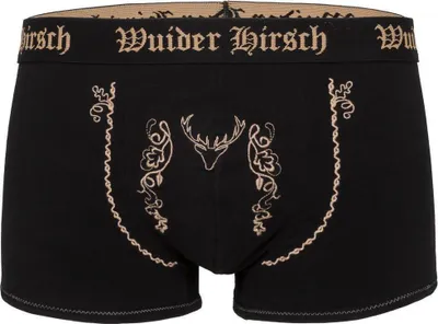 Produktbild von Trachtenunterhose Kirk schwarz S