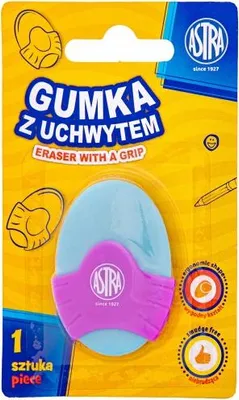 Obrázek produktu pro ASTRA, ovln guma s rukojet, blistr, mix barev, 403022005