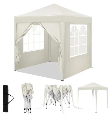 Image de Tente de réception - Tente - Tente de réception pliable - Hauteur réglable - Tente de jardin - Tente de fête - Pergola - Pavillon
