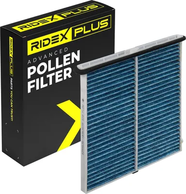 Produktbild von RIDEX PLUS 424I0606P Innenraumfilter Pollenfilter für MAZDA CX-5 (KE, GH) Aktivkohle