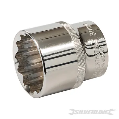 Obrázek produktu pro Dvojitá šestihranná hlavice, metrická, 1/2 palce, 30 mm