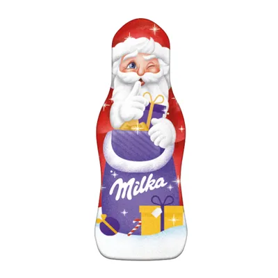 Produktbild von Dutá figurka Milka Father Christmas z lahodné mléčné alpské čokolády 15g