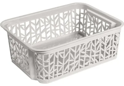 Imagen del producto de Branq Korb Bamboo 2 - color blanco antiguo