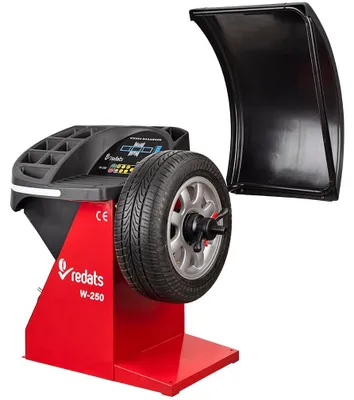 Immagine prodotto di Equilibratrice automatica con display digitale, con acquisizione automatica del programma di equilibratura, diametro cerchio 10"- 22", professionale, Redats Polonia