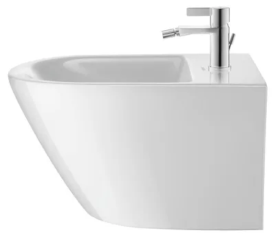Produktbild von Duravit Wand-Bidet D-Neo 37x54cm, m Hahnl., ÜL, Hahnloch, weiß