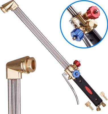Immagine prodotto di TECHKAR Cannello da taglio per rottami metallici 50cm Compatibile con ugelli PNME e ANME