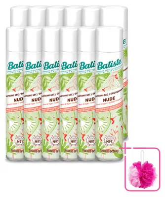Productafbeelding van 12 x Batiste Nude droogshampoo - 200 ml - Voordeelverpakking - 12 stuks