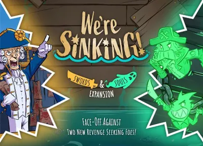 Produktbild von Asmodee We're Sinking: Swords & Souls, Brettspiel, 10 Jahr(e), 45 min