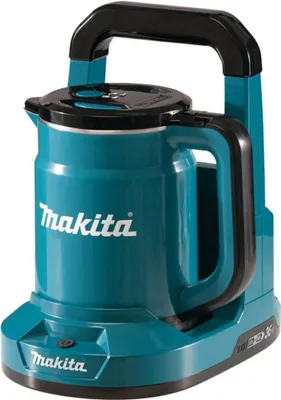 Produktbild von Makita DKT360Z Akku-Wasserkocher 2x18V (blau/schwarz, 0,8 Liter)