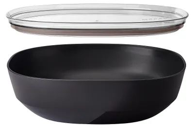 Productafbeelding van Mepal schale silueta 4000 ml mit deckel - nordic black Ø301 x 92 105938041100