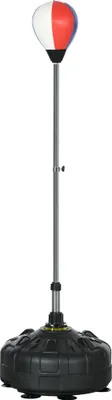 Produktbild von SPORTNOW Punchingball, Boxsack 147-165 cm höhenverstellbarer Standbox-Trainer, Standboxball für Training, Übung, Schwarz