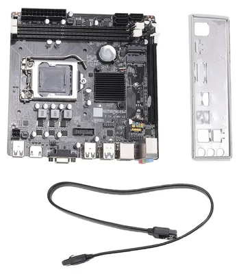 Obrázek produktu pro Základní deska H81, kompatibilní s procesory Core i3, i5 a i7, s podporou dvoukanálové paměti DDR3, mini ITX, herní základní deska s rozhraním Serial ATA 6 Gbit/s, slotem M.2 NVMe a rozhraním PCI Express
