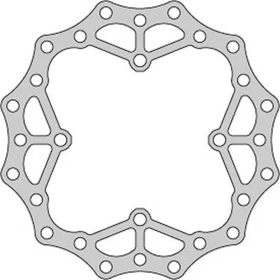 Obrázok produktu pre Hintere Bremsscheibe Für Kawasaki Kx 125 '03-08, Kx 250 '03-18, 21, Kx 450 '06-18, 21, Klx 450 '07-21, Kxe 450'10-20,