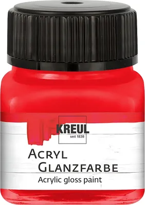 Immagine prodotto di Kreul 79205 Vernice acrilica rossa 20 ml 1 pz