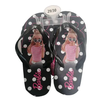 Produktbild von Flip Flop / Badeschuhe / Badeschlappen / Badesandalen "Barbie mit Herzbrille" 29/30