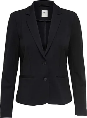 Obrázok produktu pre ONLY 15153144, Žena, Čierna, Blazer, Dospelý, L, Elastan, Nylon, Viskóza