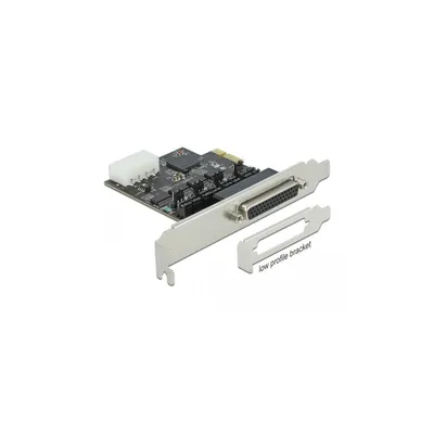 Produktbild von Delock PCI Express Karte zu 4 x Seriell RS-232 mit Spannungsversorgung 5 V / 12 V