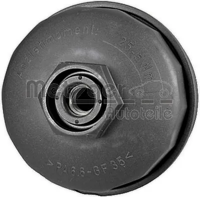 Produktbild von METZGER Deckel, Ölfiltergehäuse für