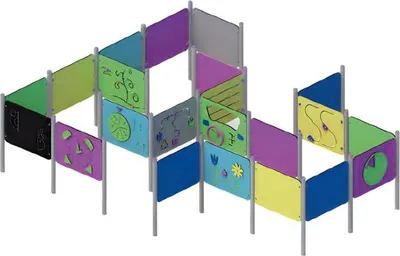 Produktbild von Aktivspieltafeln mit Labyrinth Spieltafeln Bewegungspark Spielzeugboote Kinder