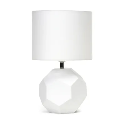 Produktbild von Stilvolle Tischlampe - weiß - E27