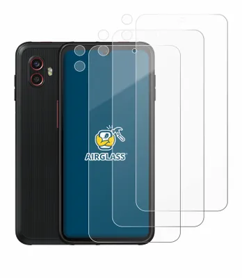 Produktbild von 3x BROTECT Schutzglas für Samsung Galaxy XCover 6 Pro (Display+Kamera) Schutzfolie Panzer Folie Glas Display Schutz klar