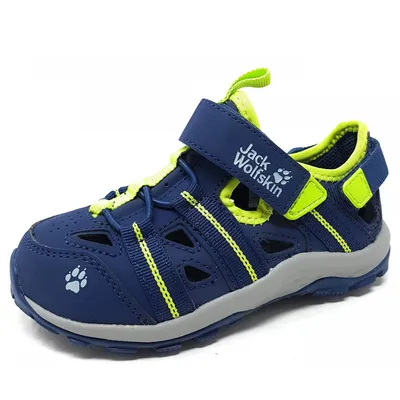 Produktbild von Jack Wolfskin Sun Climber K Jungen Halbschuh in Blau, Größe 28