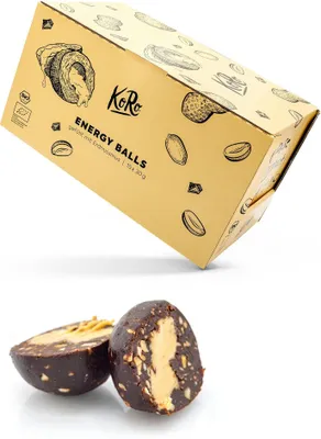 Produktbild von KoRo I  Energy Ball Erdnuss 14 x 30 g
