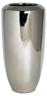 Productafbeelding van Kaheku Vase Codina silber 17,5 Ø 34,5h 7833040297