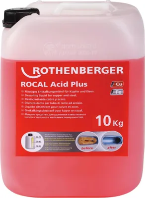 Produktbild von Rothenberger ROCAL Acid Plus, Cu & FE, Kanister mit 1 Stk.