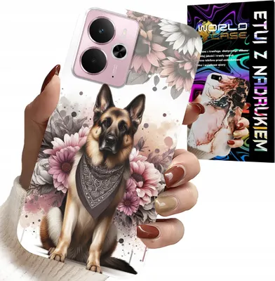 Zdjęcie produktu dla Etui Do Realme 14 5G / 14T - Owczarek Niemiecki Rasy Psów Psy Case