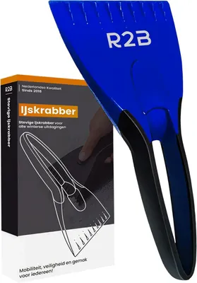 Produktbild von Eiskratzer mit breiter Klinge, verstärktes ABS Kunststoff, ergonomischer Antirutschgriff, 1 Stück, für die
