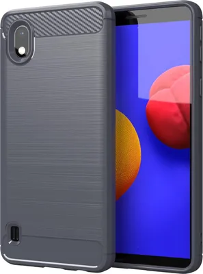 Produktbild von Cadorabo Hülle für Samsung Galaxy A10 / M10 in Grau Schutzhülle TPU Case Cover Etui Handyhülle