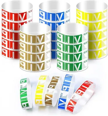 Produktbild von Wasserdichte Papiere Armbänder für Events 500 Stück