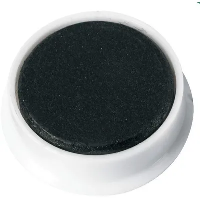 Produktbild von Alco Haftmagnet 13,5mm Ø 38mm weiß 10 Stück