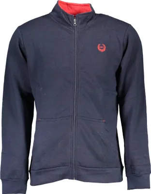 Zdjęcie produktu dla GIANMARCO VENTURI Bluza męska tekstylna niebieski SF15592 - Rozmiar: M