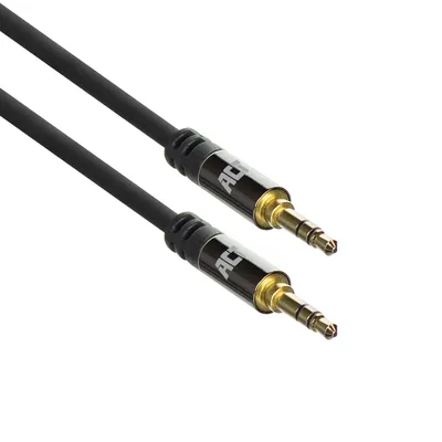 Produktbild von ACT 3 Meter hochwertiges Stereo-Audio-Anschlusskabel 3,5 mm Stereo-Klinkenstecker - SteckerAC3611
