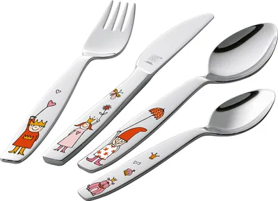 Obrázok produktu pre Detský príbor ZWILLING "Emilie" 4-dielna súprava 111360