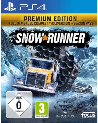 Produktbild von Focus Entertainment SnowRunner - Premium Edition, PlayStation 4, E (Jeder), Physische Medien