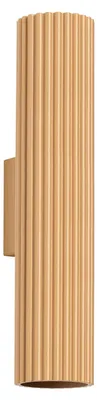 Zdjęcie produktu dla Kinkiet KARBON złoty 2xGU10x10W aluminium wym:30x6,5x8,5cm IP20 Sollux Lighting