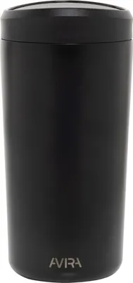 Produktbild von Avira - Trinkbecher "Alix", Recycelter Edelstahl, 400ml XD1192 (Einheitsgröße) (Schwarz)