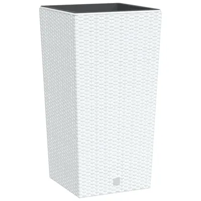 Zdjęcie produktu dla Sadzarka z wyjmowaną wkładką biała 21/49 L PP rattan
