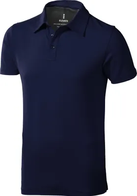 Image de Polo à manches courtes Markham PF1819 (M) (bleu marine) pour hommes Elevate