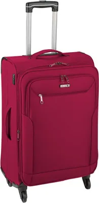 Produktbild von d&n Travel Line 6804 Kabinentrolley 55 cm, 4 Rollen, Volumen 35 l, Farbe Rot