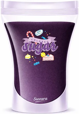 Produktbild von Dekorzucker Zucker Lila 1 kg für Torten, Zuckerwatte und Popcorn