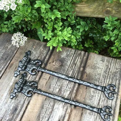 Produktbild von Türscharniere, Torband, Truhen, Holztür Eisenbänder Klappscharnier 33 cm